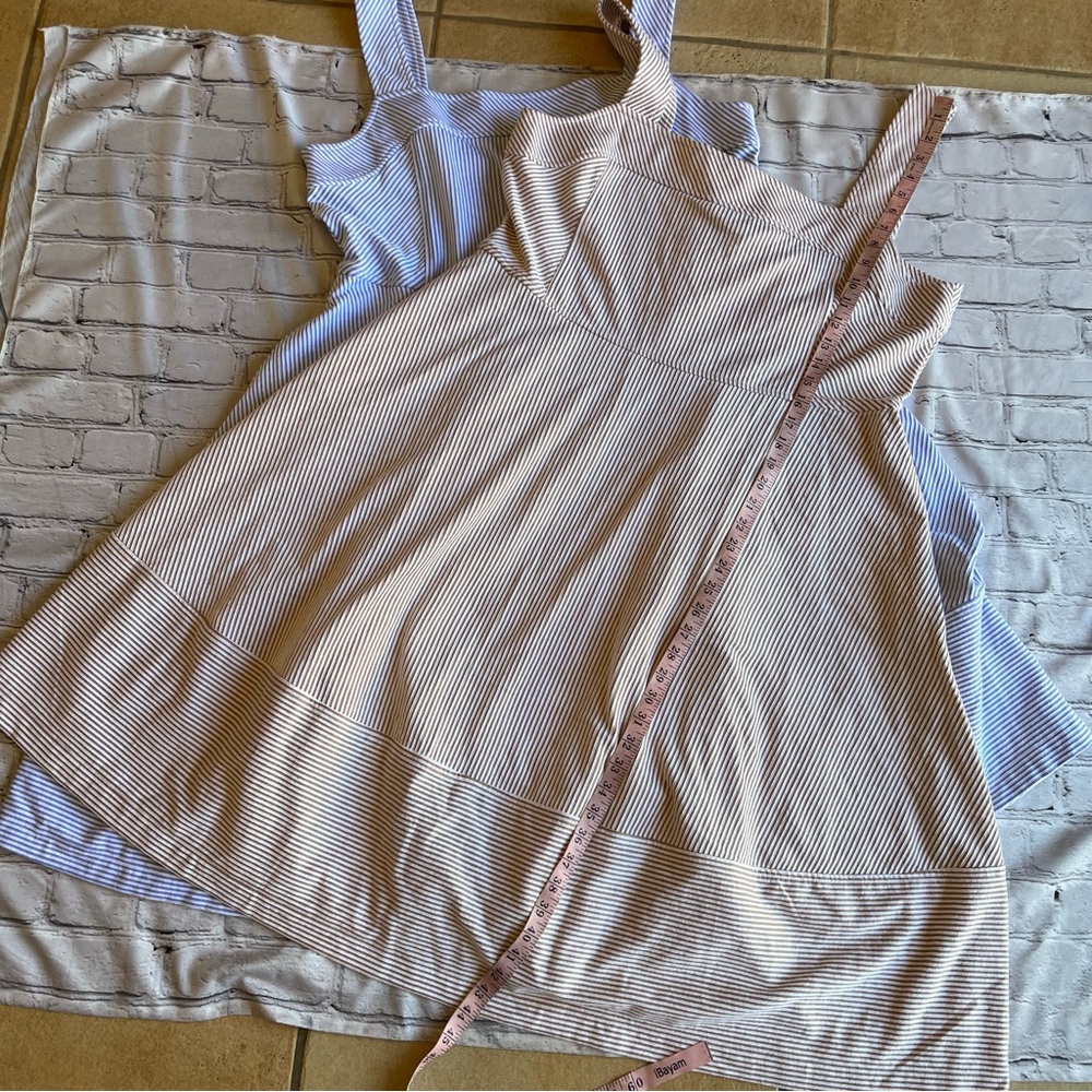 Yacht Club Isaac Mizrahi Live QVC Lot of 2 Dresses Seersucker Midi XLPetite $220 - Picture 12 of 14